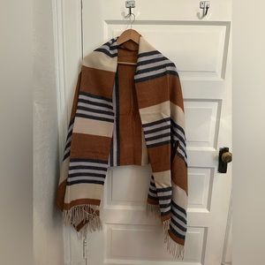 Madewell Interstripe Cape Scarf